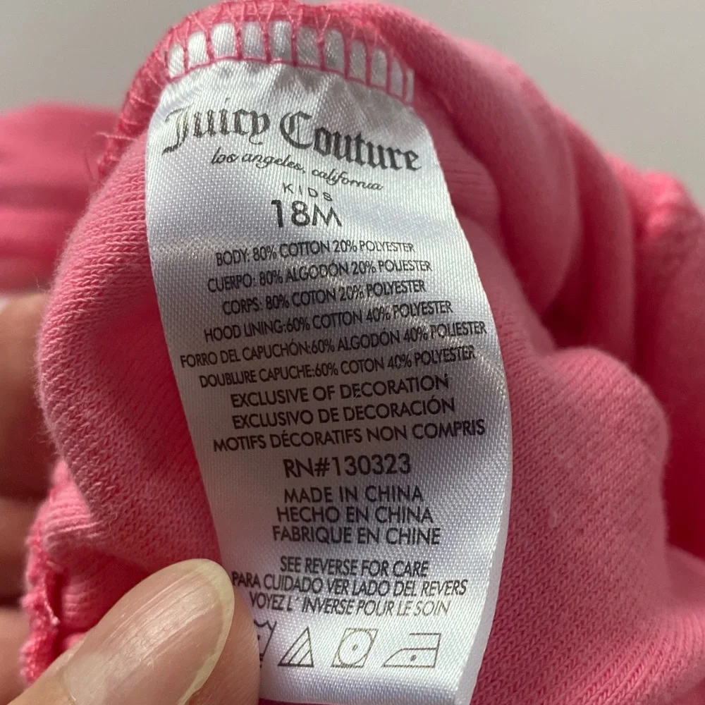 Juicy Couture Baby Girl Sleeveless Romper